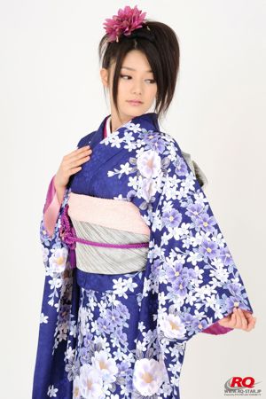 [RQ-STAR] NO.00068 Хитоми Фурудзаки поздравляет новогоднее кимоно - С Новым годом серия кимоно