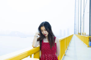[SiHua] SH125 Лулу Мост через реку Янцзы Таинственное красное платье