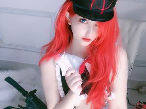 [Net Red COSER Photo] Anime blogger màu cam cam yo - tóc đỏ