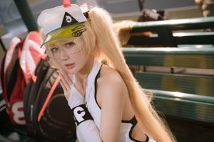 [COS Welfare] Blogerka anime A Bao jest także dziewczyną-królikiem - Betsy Tennis Suit
