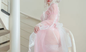 [Net Red COSER] Bloger anime Ogura Chiyo w - Transparent Pink Maid