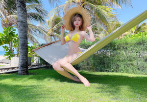 [Célébrité Internet COSER photo] Miss Coser Potato Godzilla - Bikini jaune