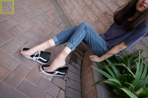 [Camellia Photography LSS] NO.154 sapatos de lona curtos de seda