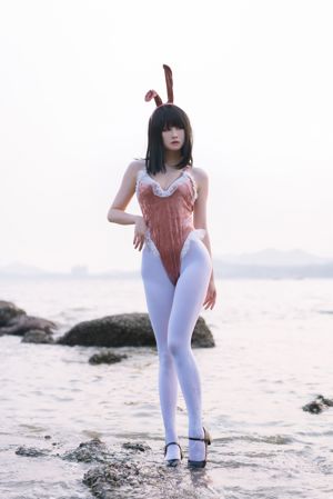 [COS phúc lợi] Blogger anime Tian Lulu - Pink Rabbit