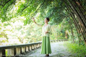 Ai XiICE「女神は新鮮な中国の服を着て湖からゆっくり歩く」[TGODプッシュ女神]