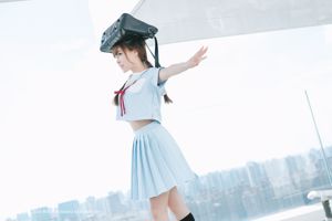 Liu Yuqi „Dziewczyna w japońskim mundurku szkolnym” [Kimoe kultury żeń-szenia] tom 025