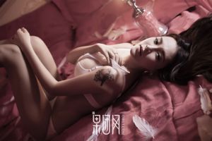 Zhu Ying "A Deusa te acordou" [果 团 Girlt] No.134