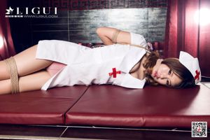 Leg Mode Yuhan "Nurse Beautiful Beam" [丽柜Ligui] Internet beauty