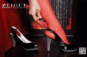Leg model Huang Fen "Elegant Stockings" [丽柜LIGUI] Network Beauty