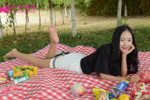 [Съемка модели Dasheng] No.144 Праздничный пикник Feifei