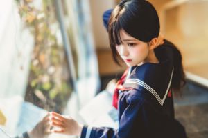 Sakura Momoko "(Petite fille) Costume de marin noir" [Lori COS]