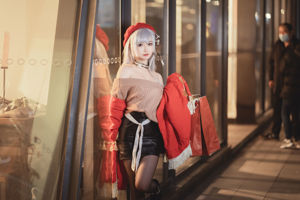 [ภาพถ่าย COSER คนดังทางอินเทอร์เน็ต] Coser Noodle Fairy-Christmas Befa ที่น่ารักและเป็นที่นิยม