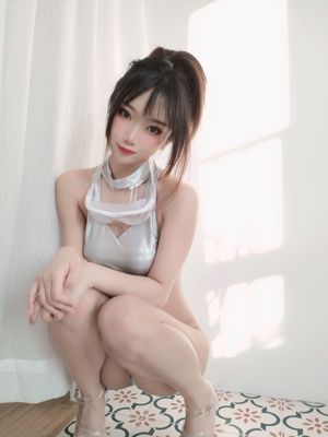 [Net Red COSER] Bai Nen 아름다운 소녀 유령 동물 Yao - 레이저 수영