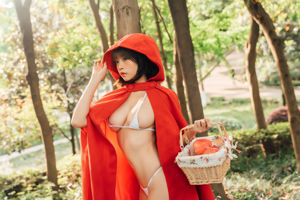 [COS Welfare] Schattig meisje Naxi saus lekker - Big Red Riding Hood