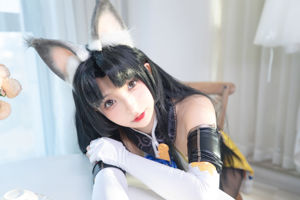 [Internet Celebrity COS] Lolita Sakura Ban Mafuyu Black Silk Walnut