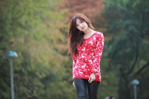 Taiwanesische Schönheit Xia Hanzhi / Olivia Rabbit "Frischer und schöner Ausflug" Foto Bild