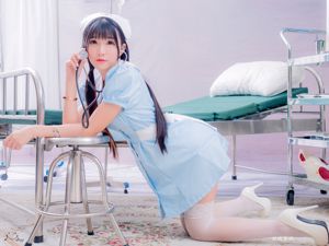 [Taiwan Zhengmei] Qiao Qiaoer "Gaya Perawat Merah Muda Biru"