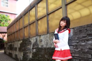 Koleksi foto gadis cantik Taiwan Xiaojing / Yu Chengjing "4 set gambar luar ruangan kecil segar"