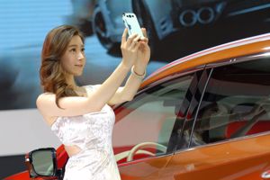Korean Beauty Cui Naying (최나영) - Coleção de fotos da série de espetáculos de automóveis