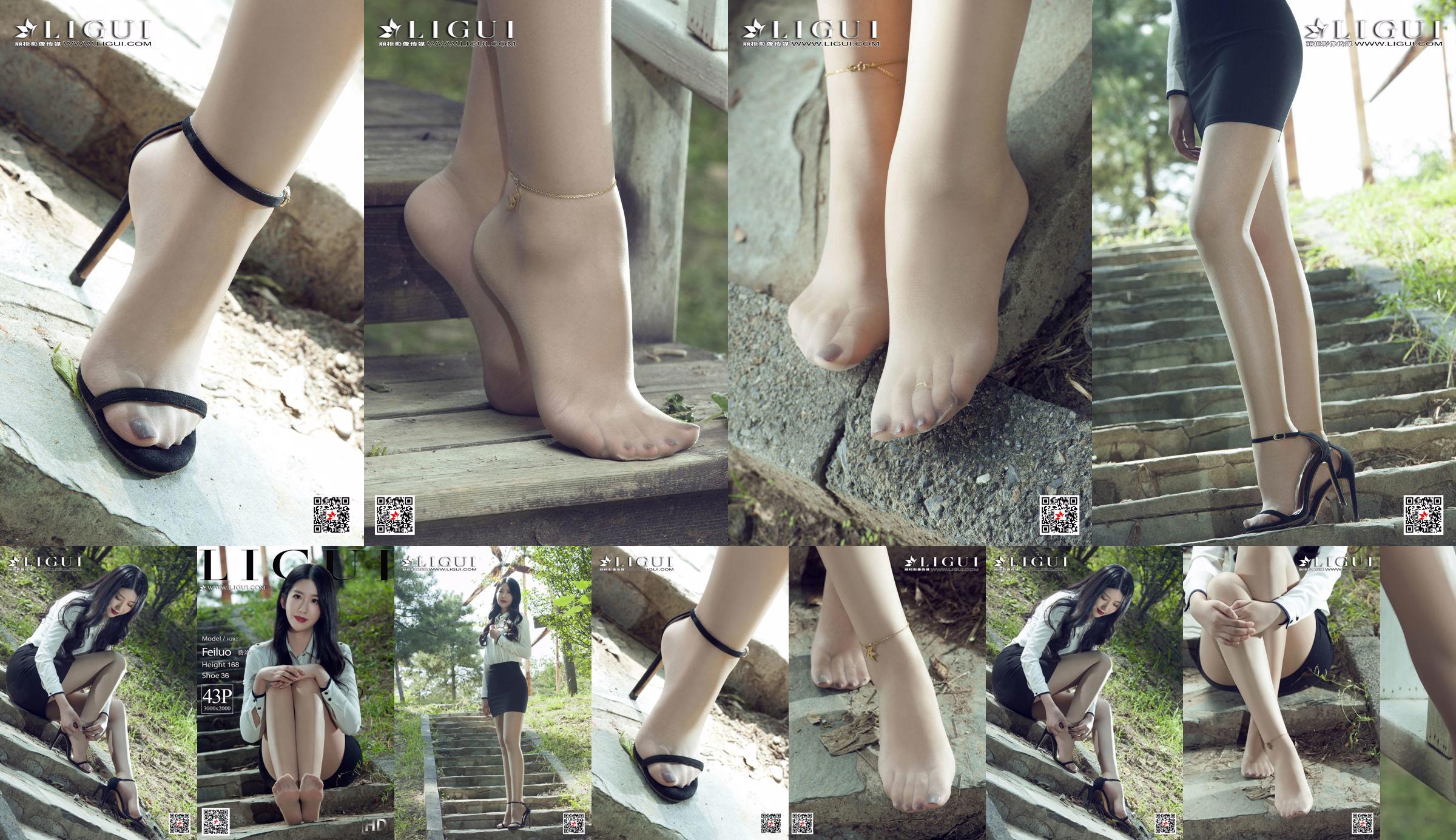 Model Fei Luo "The Best Legs in Stockings" [Ligui Ligui] No.f84e1c Page 3