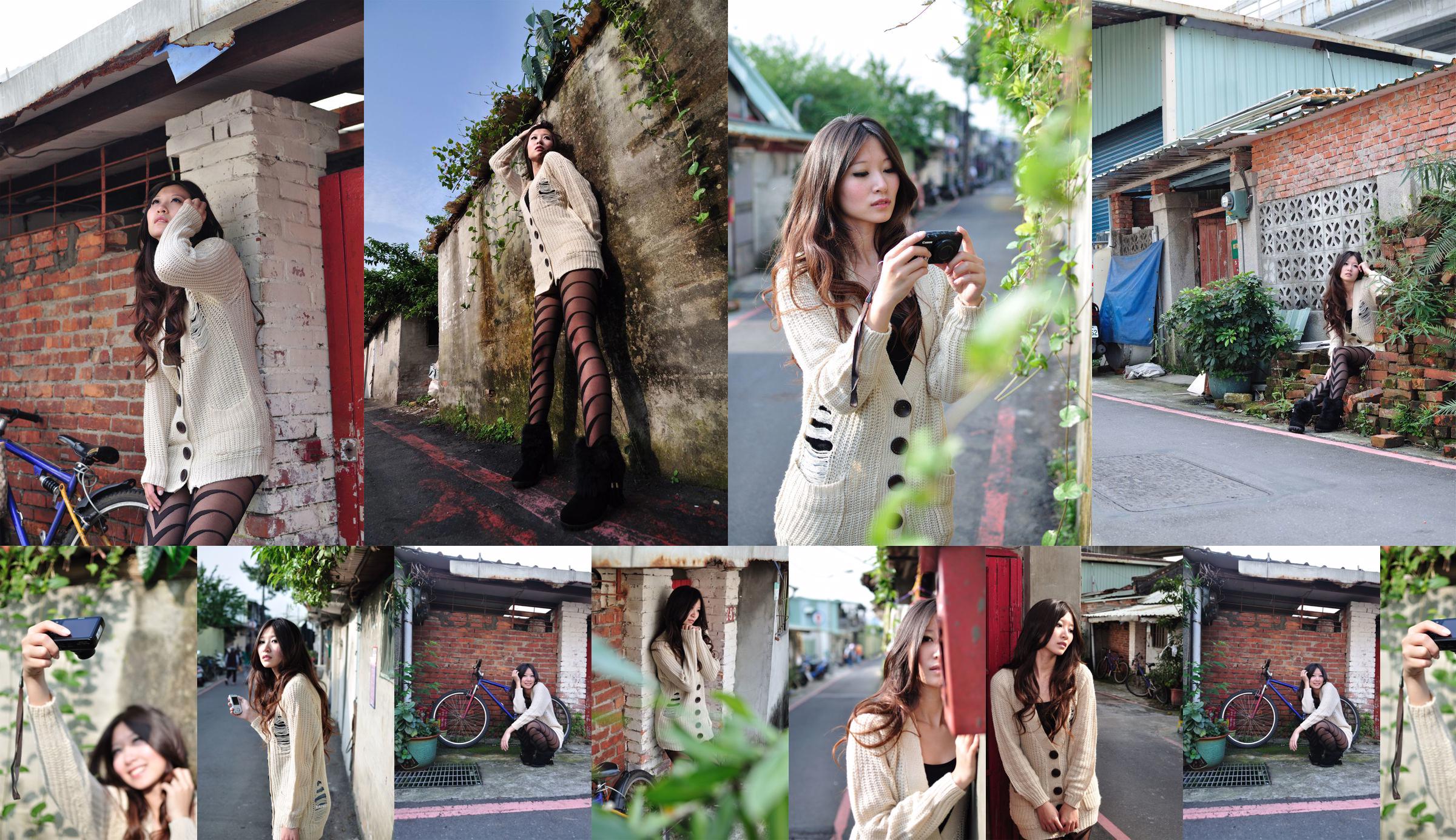 Taiwanese beauty model Pink "Outside the Street of Yongchun" No.56ed2b Page 3