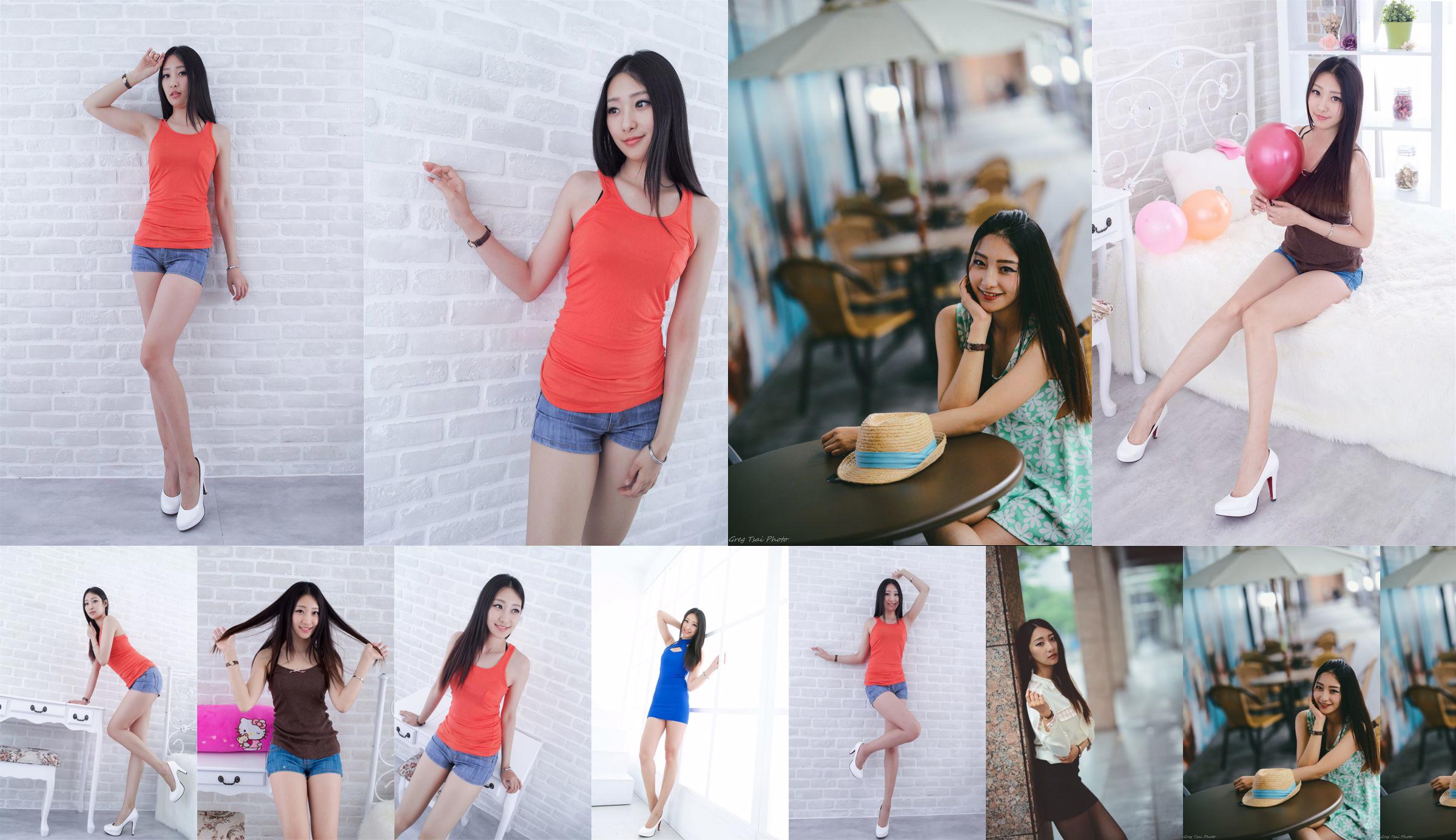 [Taiwan net celebrity beauty] Joan Xiaokui, fresh legs model style + Xinyi street shooting No.fbdf35 Page 1