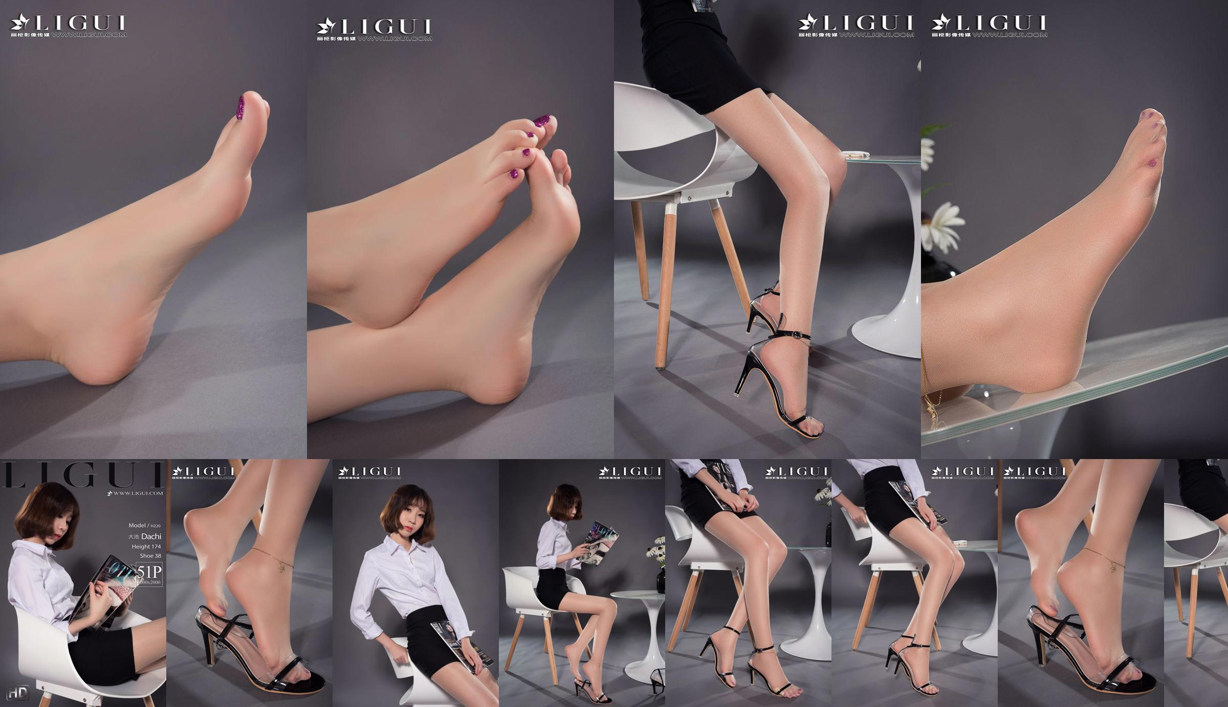 Người mẫu chân Oike "Heo với giày cao gót CV" [Ligui Ligui] Vẻ đẹp Internet No.2cd049 Trang 1