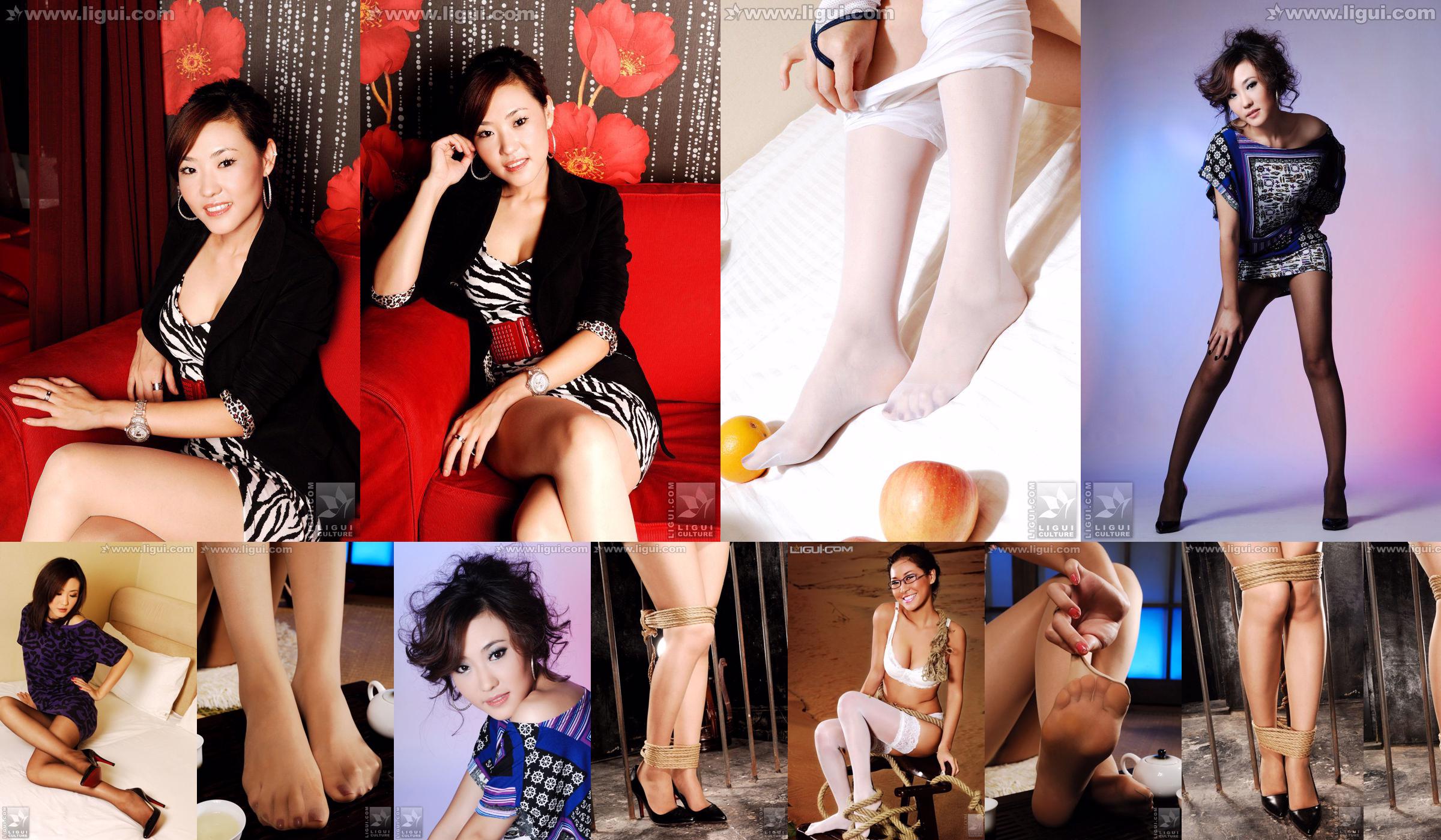 モデルCoCo「プロフェッショナルウェアのハイヒールチャーム」[丽柜LiGui]美しい脚と翡翠の足の写真 No.a59f56 ページ4