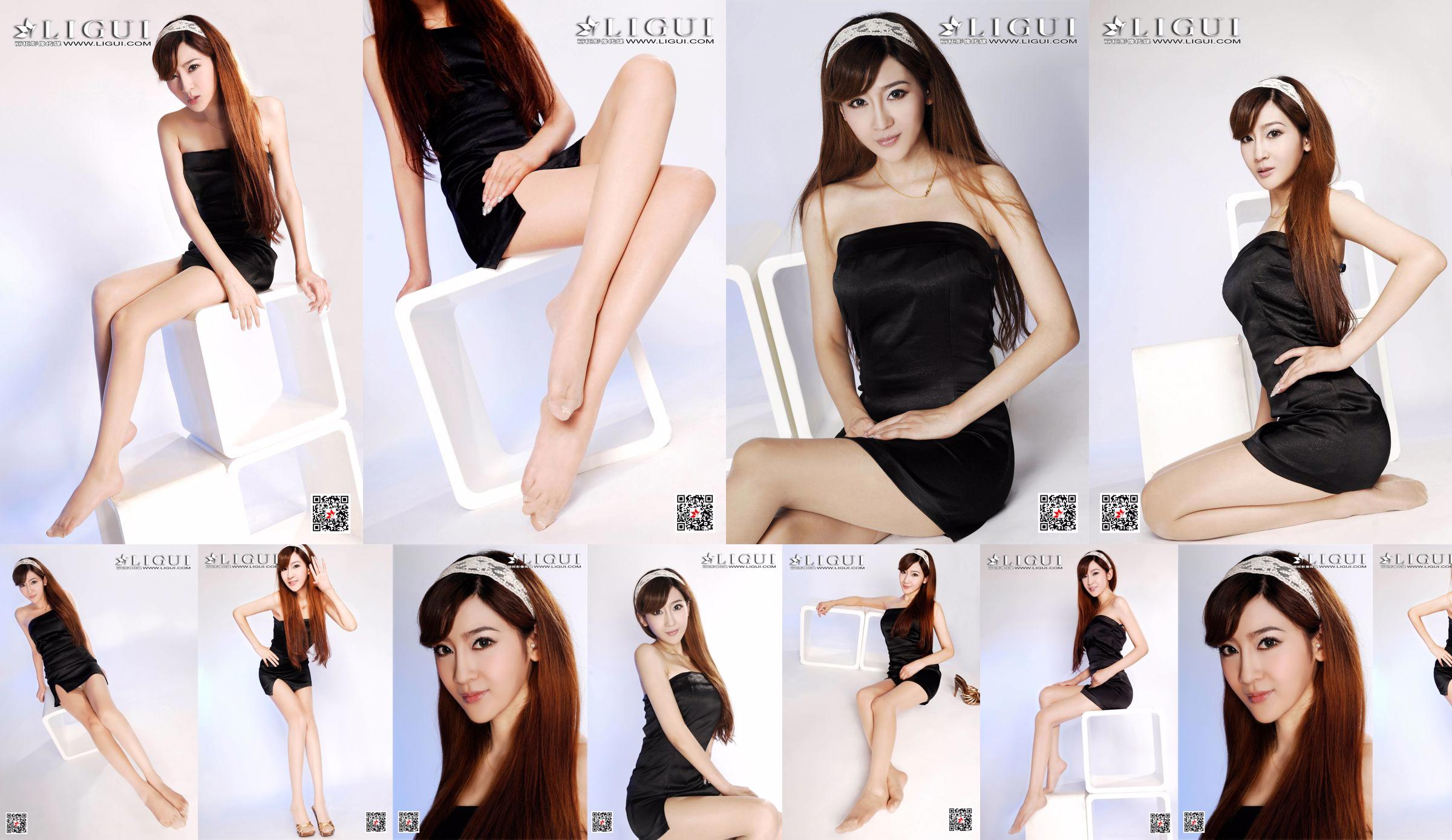 Model Liu Weiwei "Beautiful Legs and Jade Feet" [丽 柜 Ligui] No.05d7e7 Halaman 1