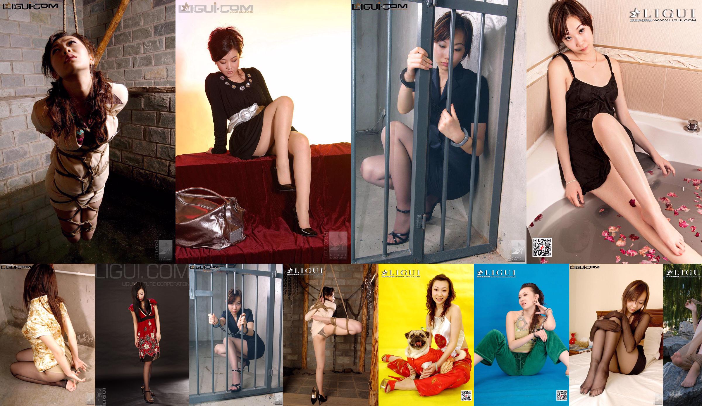 Model Xiao Lulu "Home Style and Footsteps" [丽柜LiGui] Beautiful Legs and Jade Foot Photographs No.60ed96 Page 1