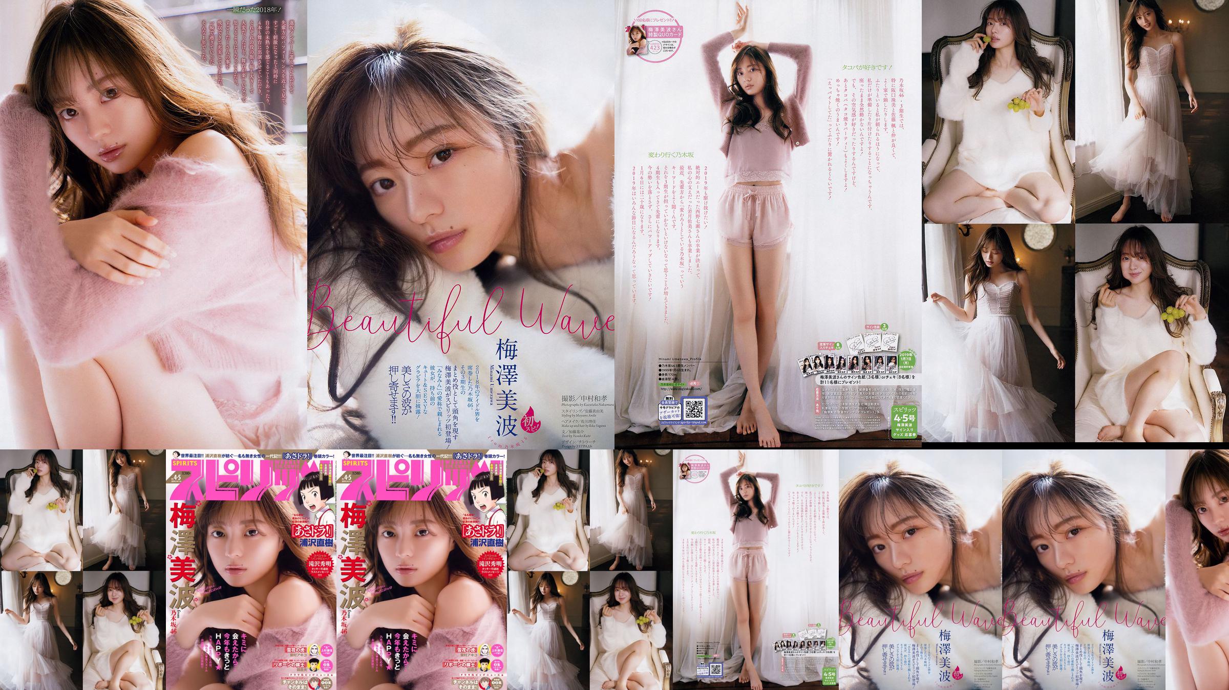 [Wöchentliche große Comic-Geister] Minami Umezawa 2019 No.04-05 Photo Magazine No.d68a9d Seite 1