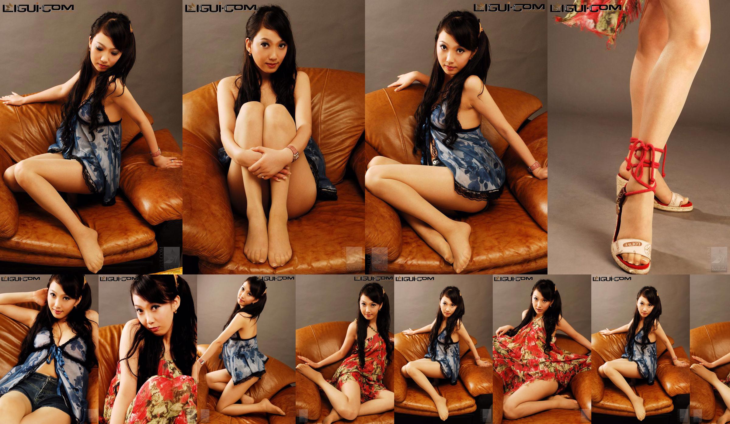 Model Liang Xiaoli "Slim Silk Rhyme" [丽 柜 LiGui] Zdjęcie z jedwabnej stopy No.2cbd4e Strona 5