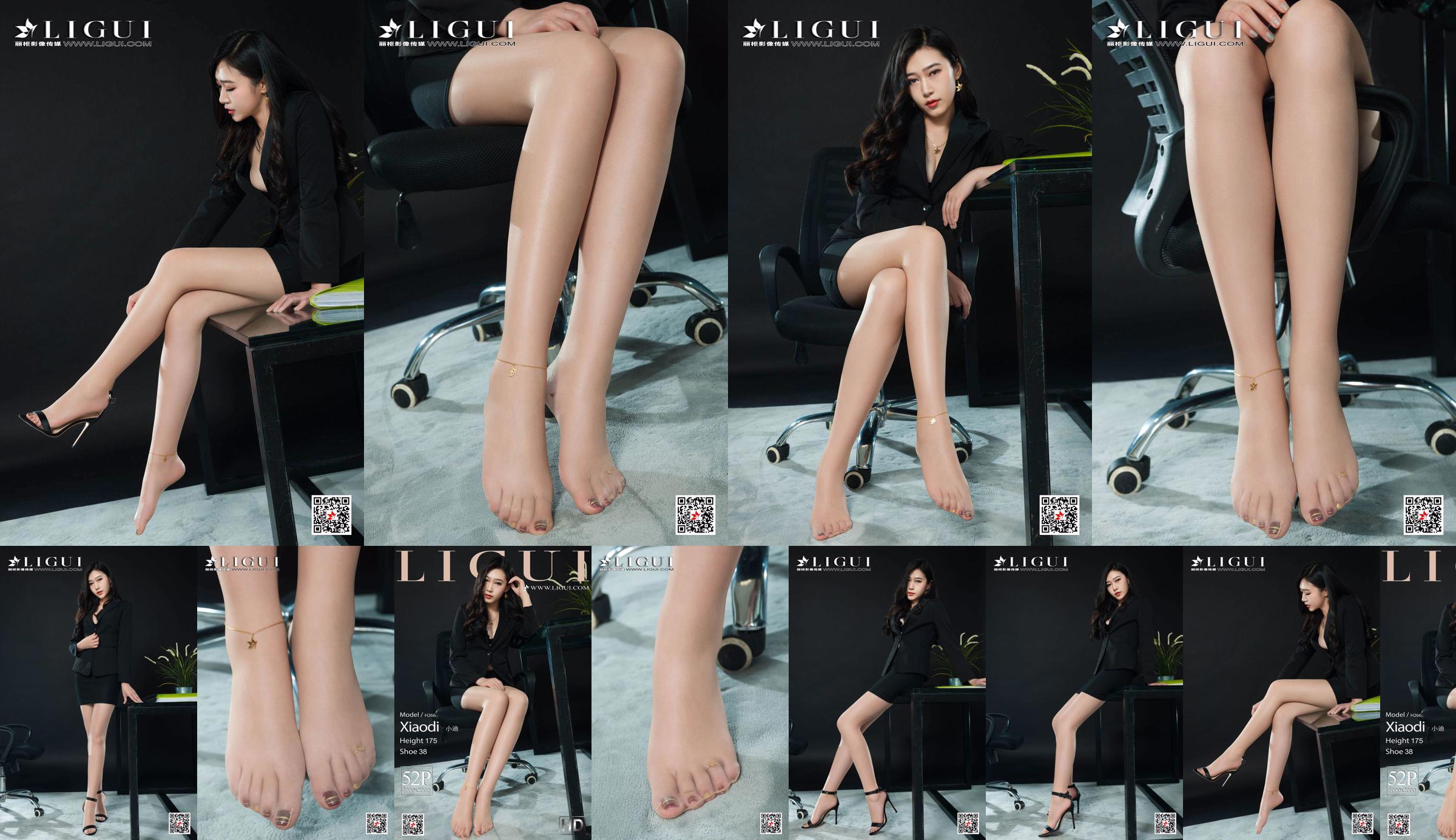 Modello Xiao Di "Ross OL High-heeled Legs" [丽 柜 LiGui] Internet Beauty No.d1761b Pagina 1