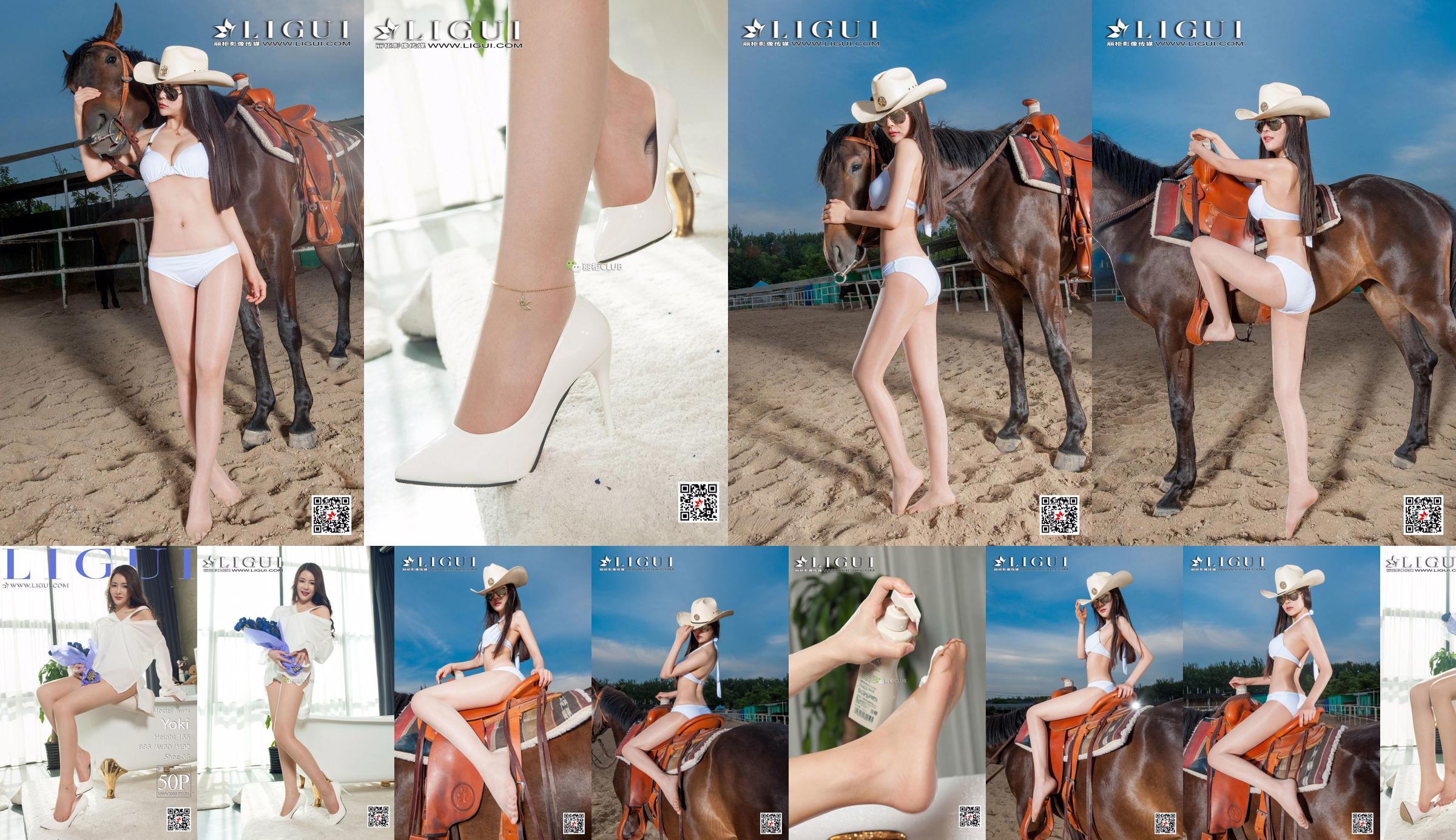 Leg model Yoki "Bikini Girl" [丽柜Ligui] Internet beauty No.2376f7 Page 3