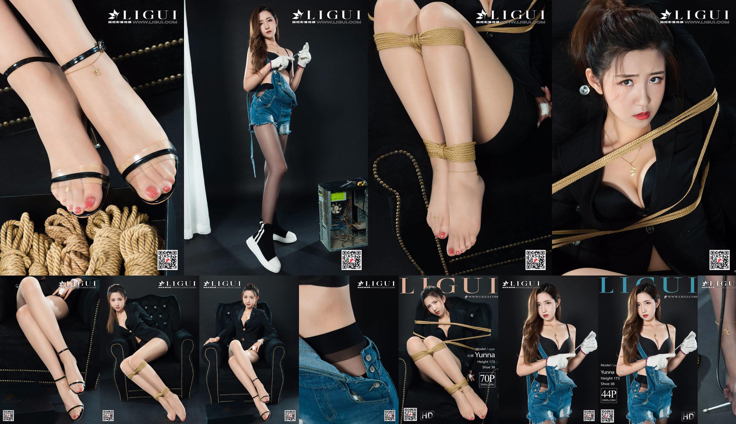 Người mẫu Yoona "OL Rope Art Bundle" [LIGUI] Vẻ đẹp Internet No.404d81 Trang 2